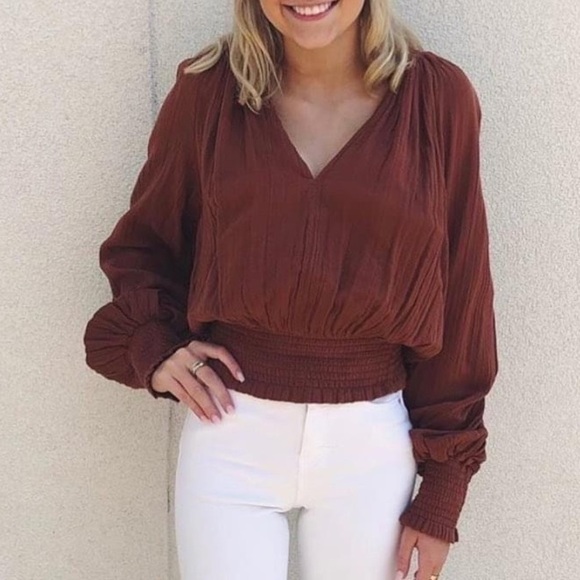 Vacate the label - long sleeve blouse small - Picture 1 of 5